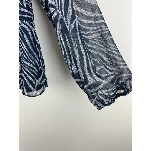 Skies Are Blue Long Sleeve Blouse Size Small - Picture 4 of 7